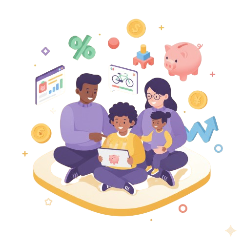 Kids learning money management